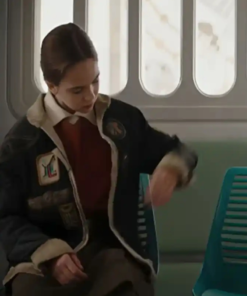 Star Wars Skeleton Crew Kyriana Kratter Zipper Jacket