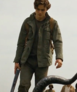 Kraven The Hunter 2024 Levi Miller Green Jacket