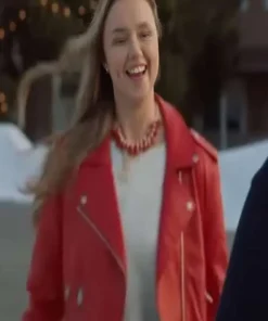 Lillian Doucet roche Confessions Of A Christmas Letter Red Jacket