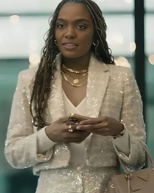 Brewster’s Millions Christmas China Anne Mcclain White Blazer