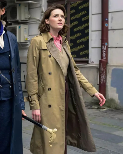 The Librarians The Next Chapter Olivia Morris Trench Coat