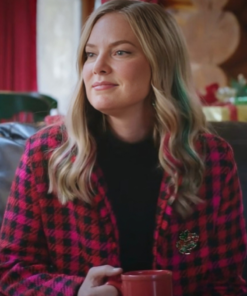 Unwrapping Christmas Olivia’s Reunion Cindy Busby Plaid Jacket