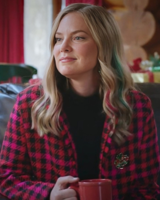 Unwrapping Christmas Olivia’s Reunion Cindy Busby Plaid Jacket