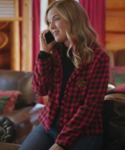 Unwrapping Christmas Olivia’s Reunion Cindy Busby Plaid Jacket
