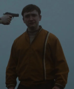 Kevin Mckee Say Nothing Brown Bomber Jacket