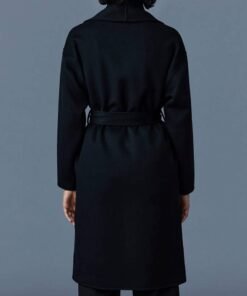 Women’s Thalia Black Wool Coat