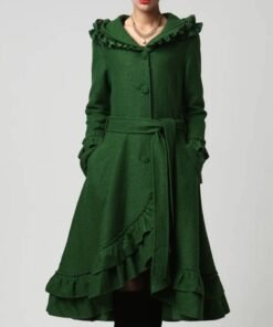 Women’s Wool Maxi Coat With Hood