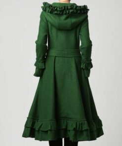 Women’s Wool Maxi Coat With Hood