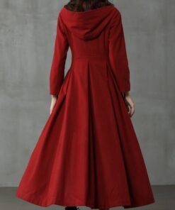 My Fair Lady Hooded Wool Coat