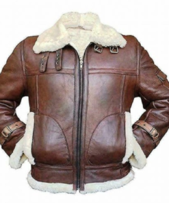 RAF B3 Aviator Shearling Bomber Jacket
