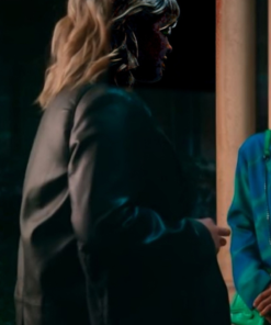 The Sex Lives Of College Girls S03 Renee Rapp Leather Coat