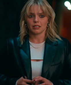 The Sex Lives Of College Girls S03 Renee Rapp Leather Coat