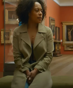 Missing You S01 Di Kat Donovan Beige Coat