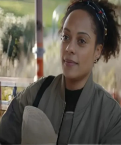 Missing You S01 Di Kat Donovan Bomber Grey Jacket