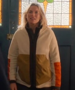 Bad Sisters S02 Eva Garvey Fleece Light Jacket