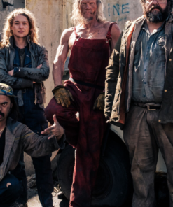 Street Trash 2024 Gary Green Maroon Jumpsuit