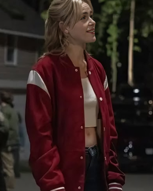 Sweethearts 2024 Kiernan Shipka Varsity Jacket