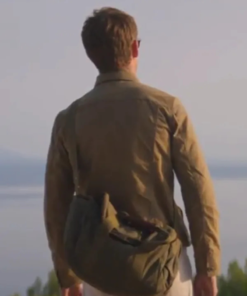 The Day of the Jackal Eddie Redmayne Brown Cotton Jacket