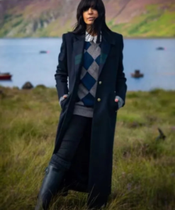 The Traitors UK 2024 Claudia Winkleman Blue Coat
