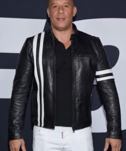 Vin Diesel FF8 Premiere Leather Jacket
