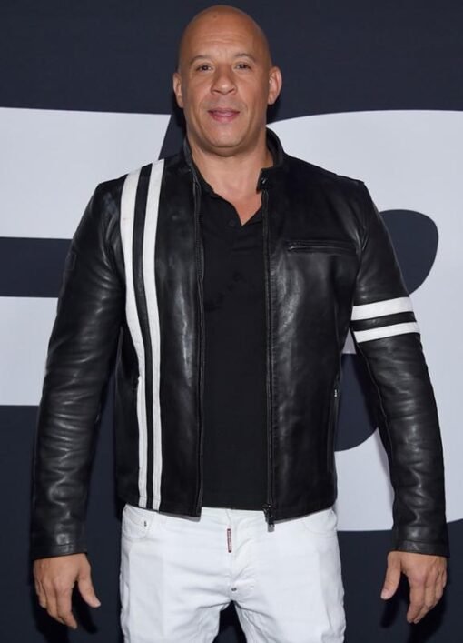 Vin Diesel FF8 Premiere Leather Jacket