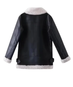 Women B3 Shearling Leather Coat
