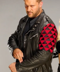 WWE Karrion Kross Black Leather Jacket