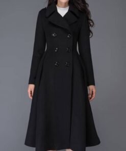 Women’s Swing Double Breasted Wool Coat