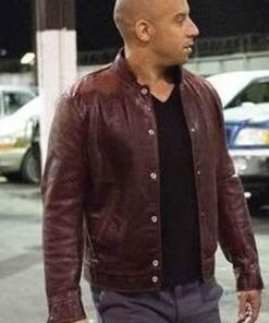 Fast and Furious 9 Vin Diesel Brown Leather Jacket