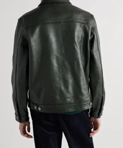 Mk2 Dark Green Leather Jacket