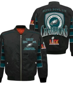 Philadelphia Eagles Super Bowl LIX Champion’s Style Bomber Jacket
