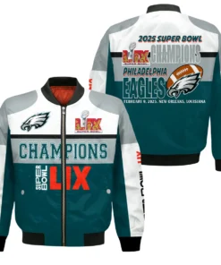 Eagles winning spirit jacket