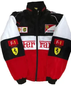 Ferrari F1 90s Vintage Racing Bomber Jacket