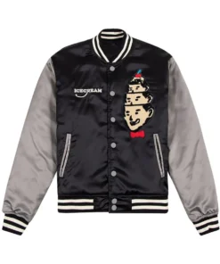 Ice Cream Hoodini Bomber Satin Jacket
