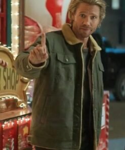 Chad Michael Murray The Merry Gentlemen 2024 Green Jacket