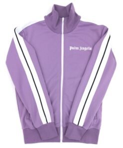 Palm Angels Autumn Blaze Tracksuit Jacket Lilac white