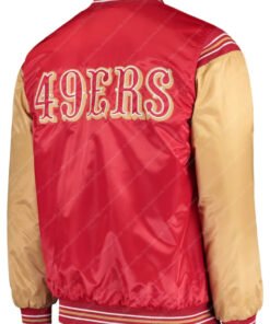SF 49ers Football Red and Gold Jacket