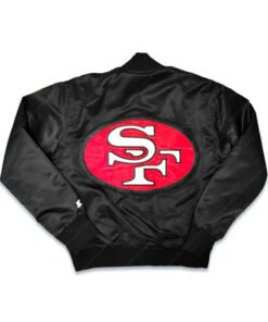 San Francisco 49ers 90s Black Jacket