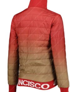 San Francisco 49ers Shaded Puffer Jacket