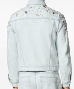 Stylish blue denim jacket