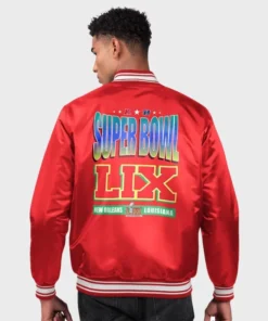 Super Bowl LIX varsity jacket