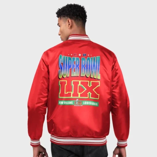 Super Bowl LIX varsity jacket