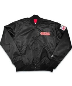 San Francisco 49ers 90s Black Jacket