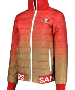 San Francisco 49ers Shaded Puffer Jacket