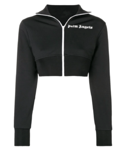 Womens Cropped Palm Angels Track Jacket