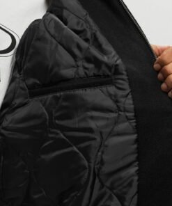 Represent Cherub Wool Varsity Jacket Black College Jackets