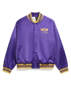 World Championship Wrestling 2025 Purple Bomber Jacket