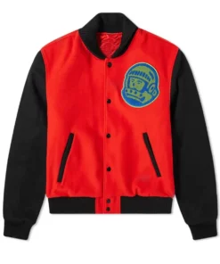 Billionaire Boys Club Mountain Letterman Logo Jacket