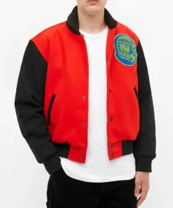 Billionaire Boys Club Mountain Letterman Logo Jacket