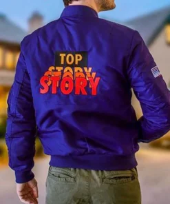 Scream Kenny Top Story Crew Bomber Jacket